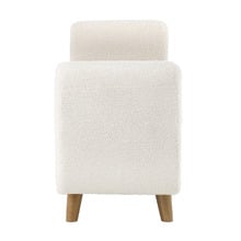 Conner Eucalyptus Wood Storage Ottoman Bench